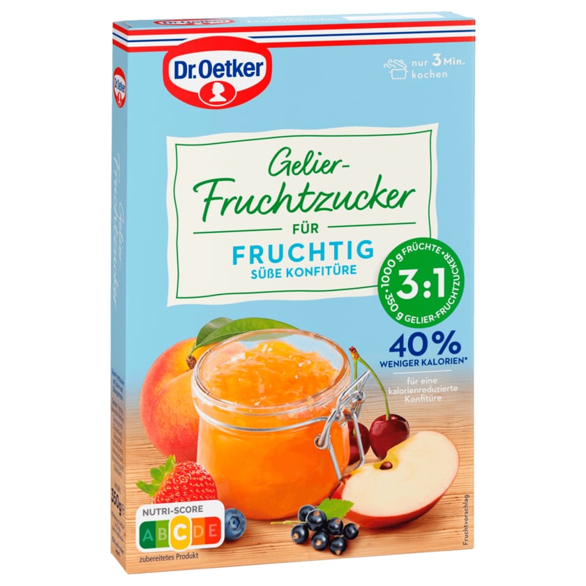 Dr. Oetker Gelier Fruchtzucker 350g